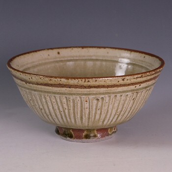 Richard Batterham fluted bowl