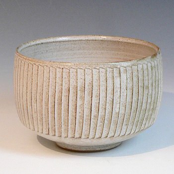 David Leach fluted bowl