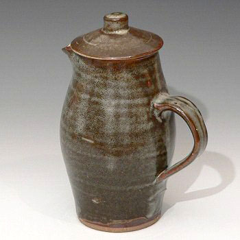 A Leach Pottery Standard Ware coffee pot.