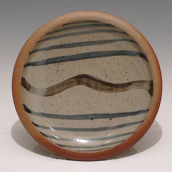 Leach Pottery small waves plate