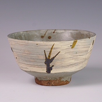 Hakeme bowl, Leach Pottery