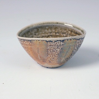 Oval salt glazed bowl