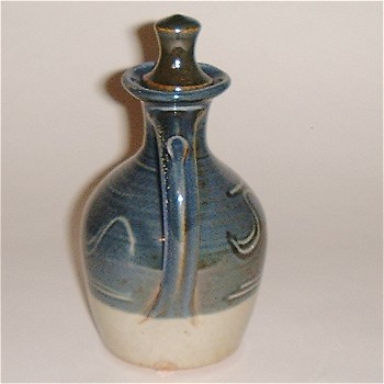 Stoneware Oil Bottle