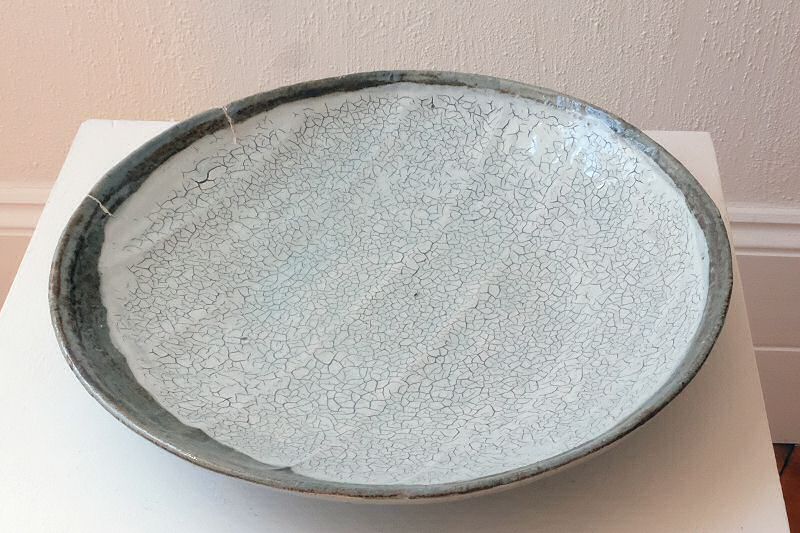 Akiko Hirai - Silver mended plate