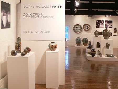 View across the exhibition