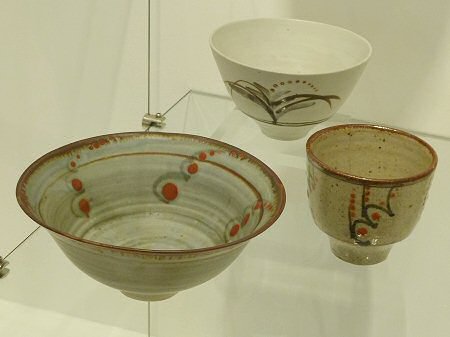David Leach decorated bowls