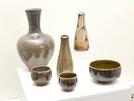 Mark Griffiths - Vases, bowl and yunomis