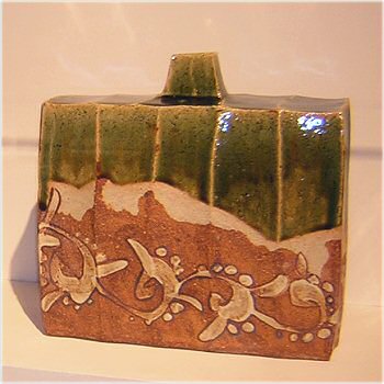 Narumi Oribe rectangular vase