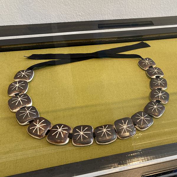 Lucie Rie - Porcelain necklace, 1950s