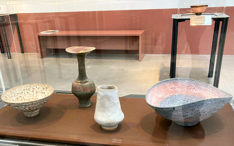 Lucie Rie - Exhibition pots