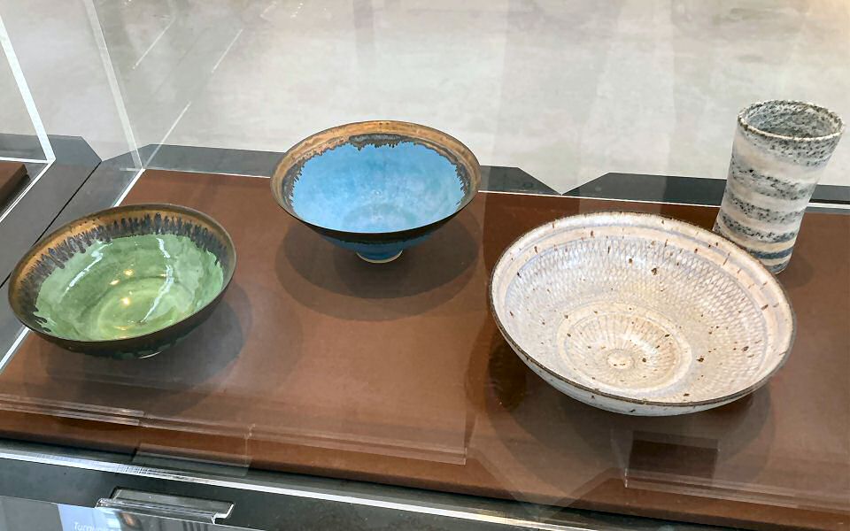 Lucie Rie - Exhibition pots