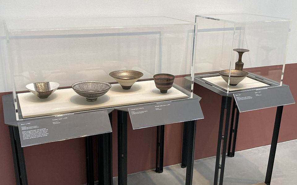 Lucie Rie - View across the exhibition