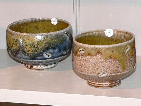 Salt glazed teabowls