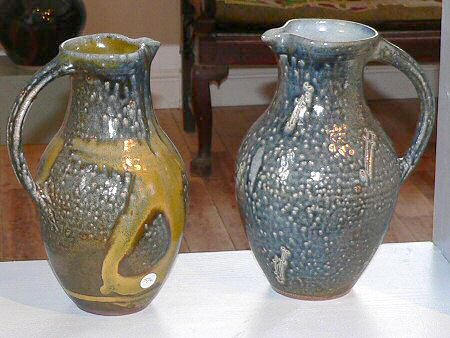 Salt glazed jugs