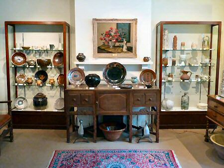 View across the exhibition