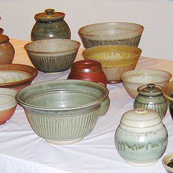 Stoneware pots