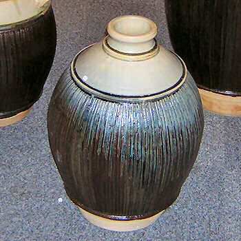 Huge stoneware vase