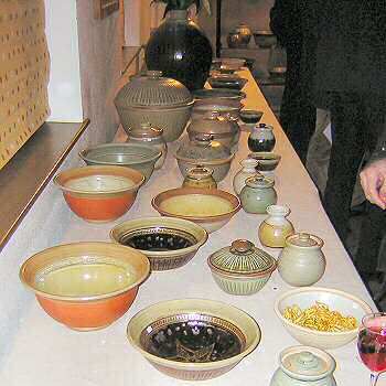 Stoneware pots