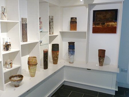 View across the exhibition