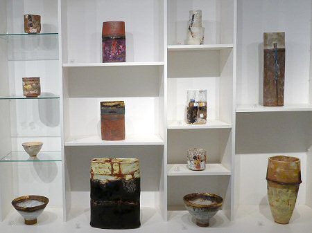 View across the exhibition