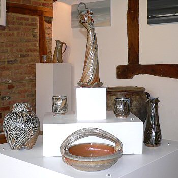 View across exhibition at Bettles
