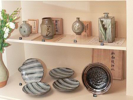 Exhibition pots