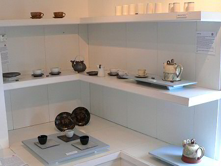 View across the exhibition