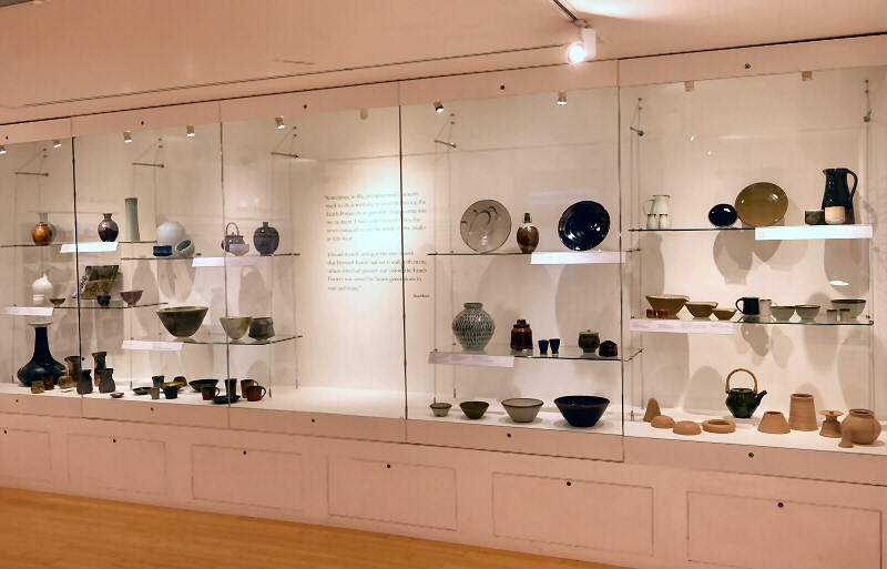 View across the exhibition