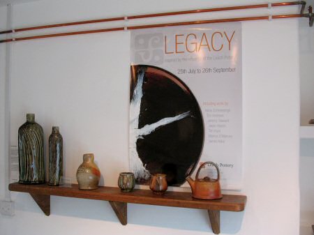 View across the exhibition