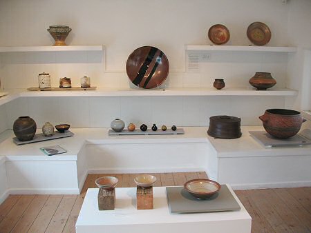 View across the exhibition