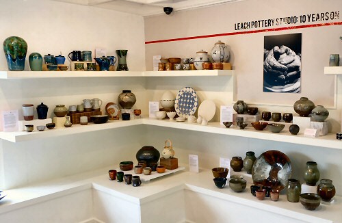 View across the exhibition