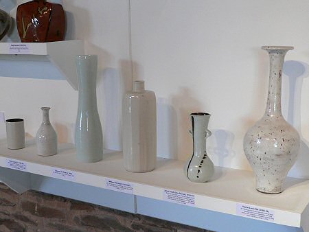 Left to Right - Lucie Rie(2), Edmund de Waal, William Marshall, Janet Leach, Lucie Rie