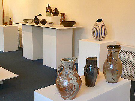 View across the exhibition