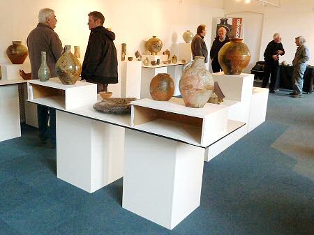 View across the exhibition