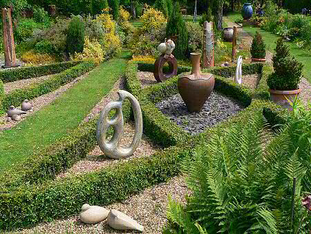 Ceramics in the garden