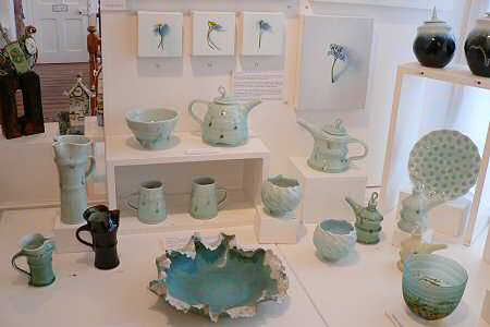 Matthew Blakeley pots, Moira Osborne bowl