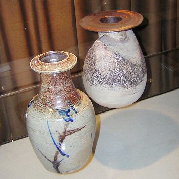 Vases by Shoji Hamada and Hans Coper