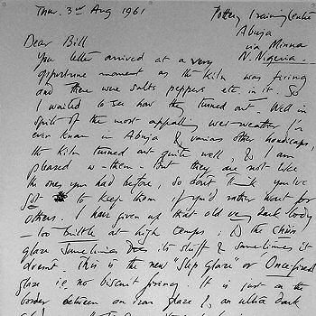 Bill Ismay letter