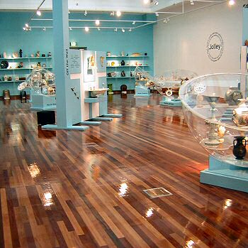 View across the Fired Up exhibition hall