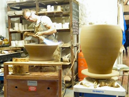 Adam Keeling - Ali Baba Jar, force drying the top section