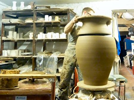 Adam Keeling - Ali Baba Jar, adding the top section
