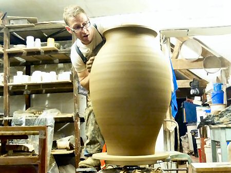 Adam Keeling - Ali Baba Jar, smoothing the joins