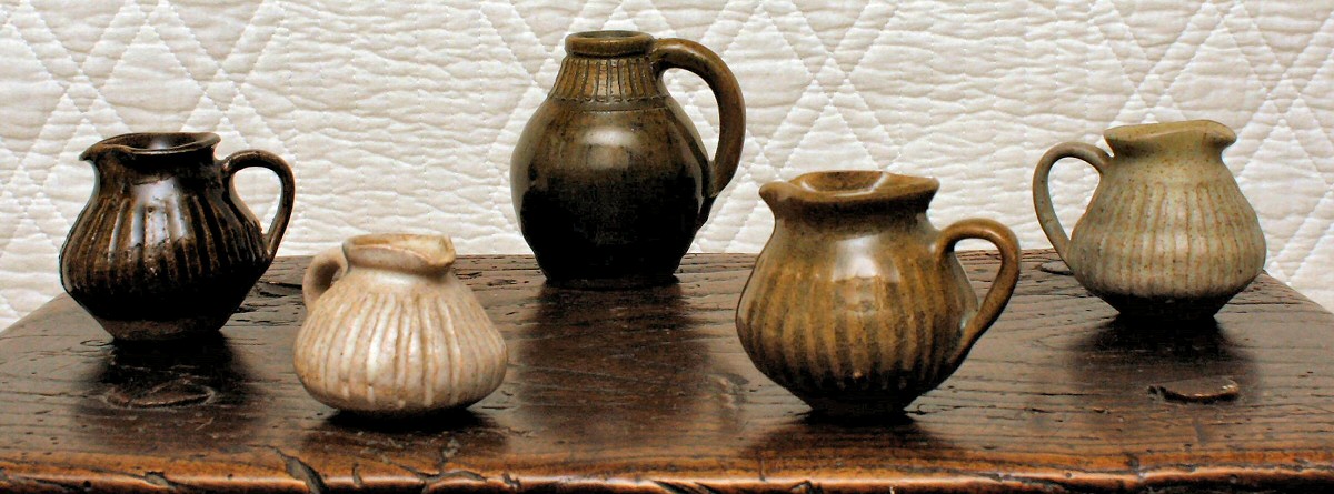 Katharine Pleydell-Bouverie - Glaze trial pots