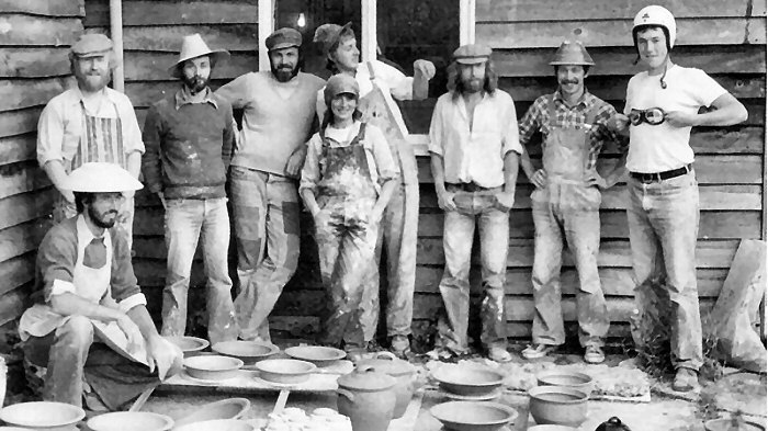 The Dartington Pottery team, 1978