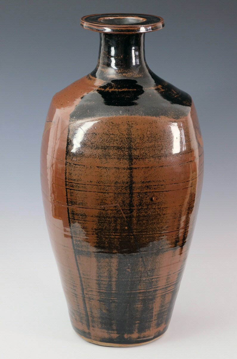 David Leach - Monumental bottle vase