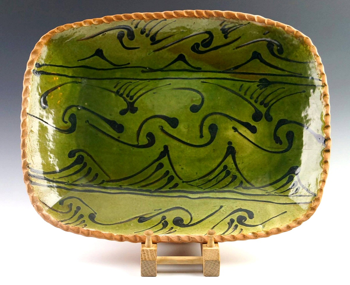 David Leach - Earthenware dish