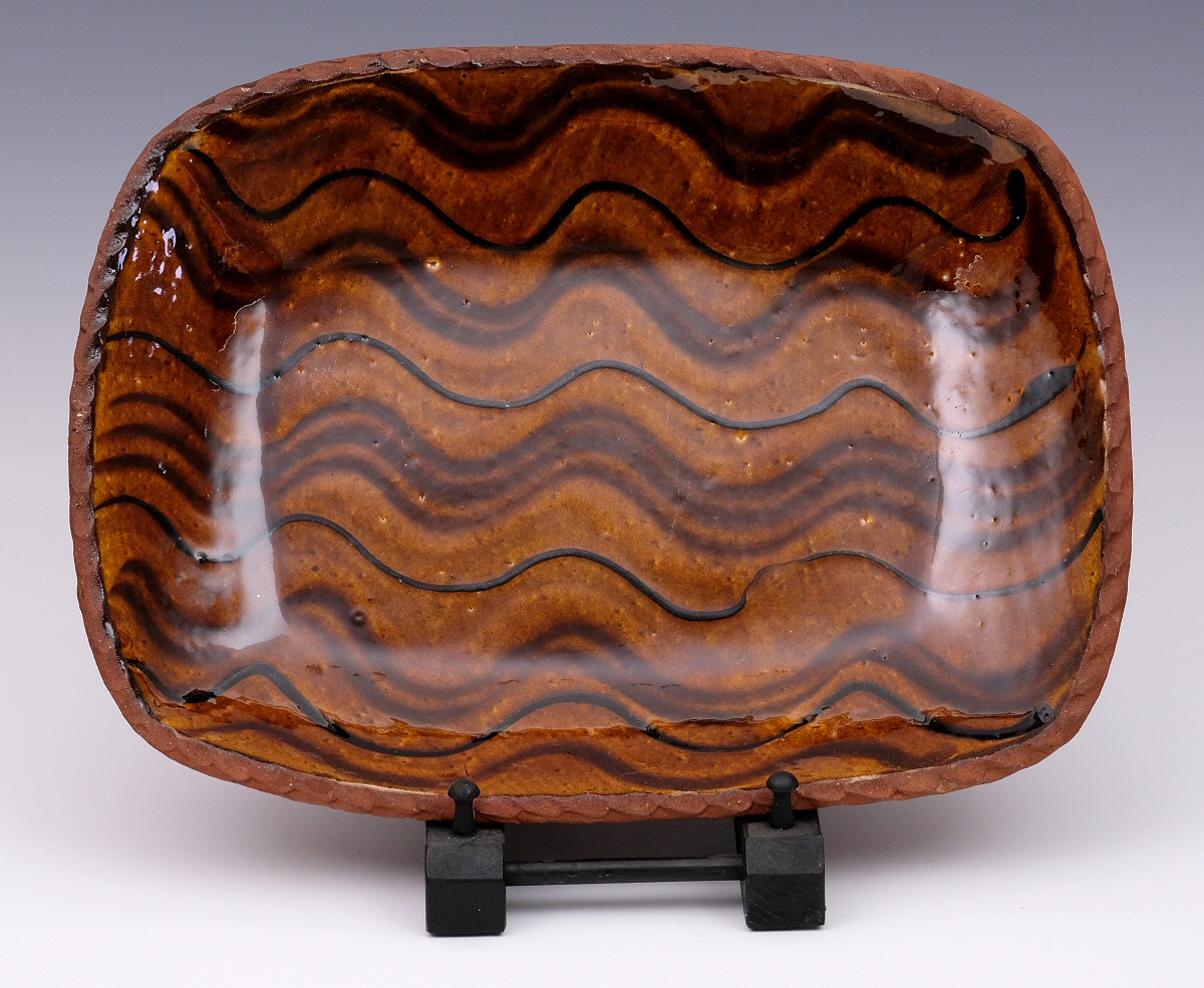 David Leach - Earthenware dish