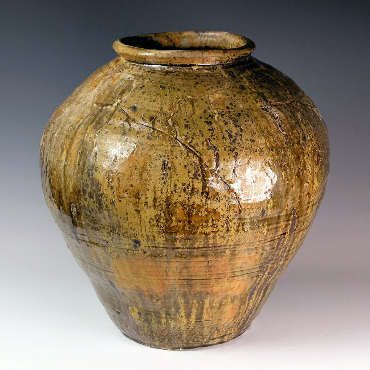 Nic Collins - Ash glazed jar