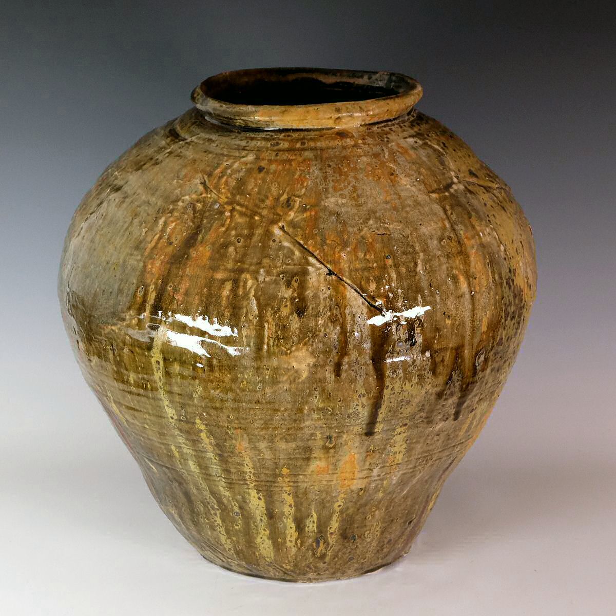 Nic Collins - Ash glazed jar