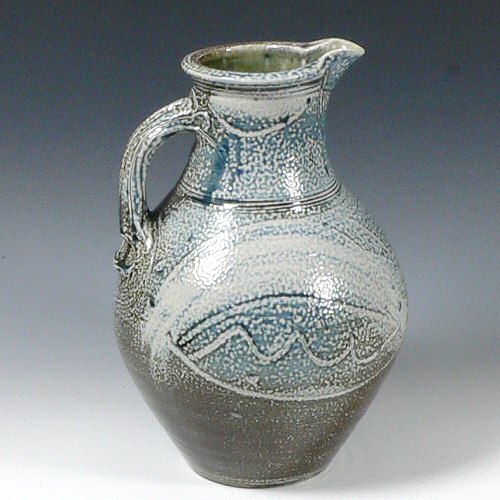 Michael Casson - Blue salt glazed jug